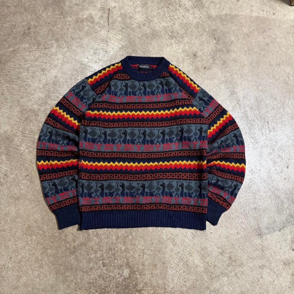 Vintage Gamboa Alpaca Wool Sweater